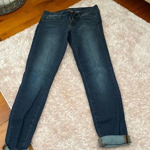 Articles of society dark wash skinny denim